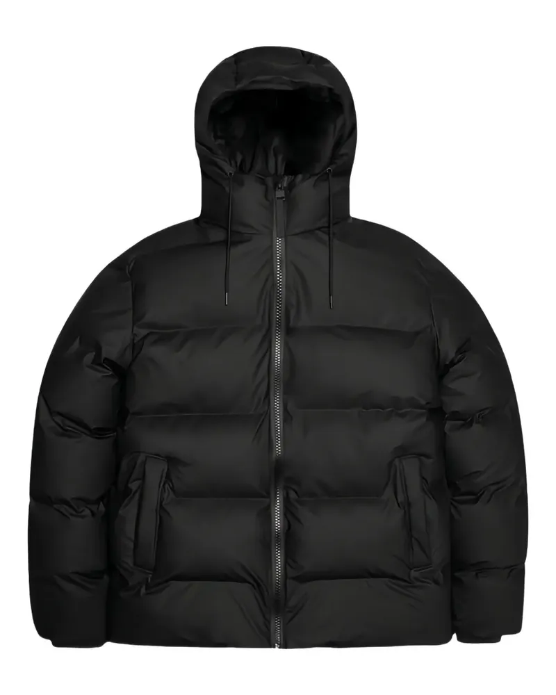 RAINS Alta Kapuzenjacke - 01 BLACK 01