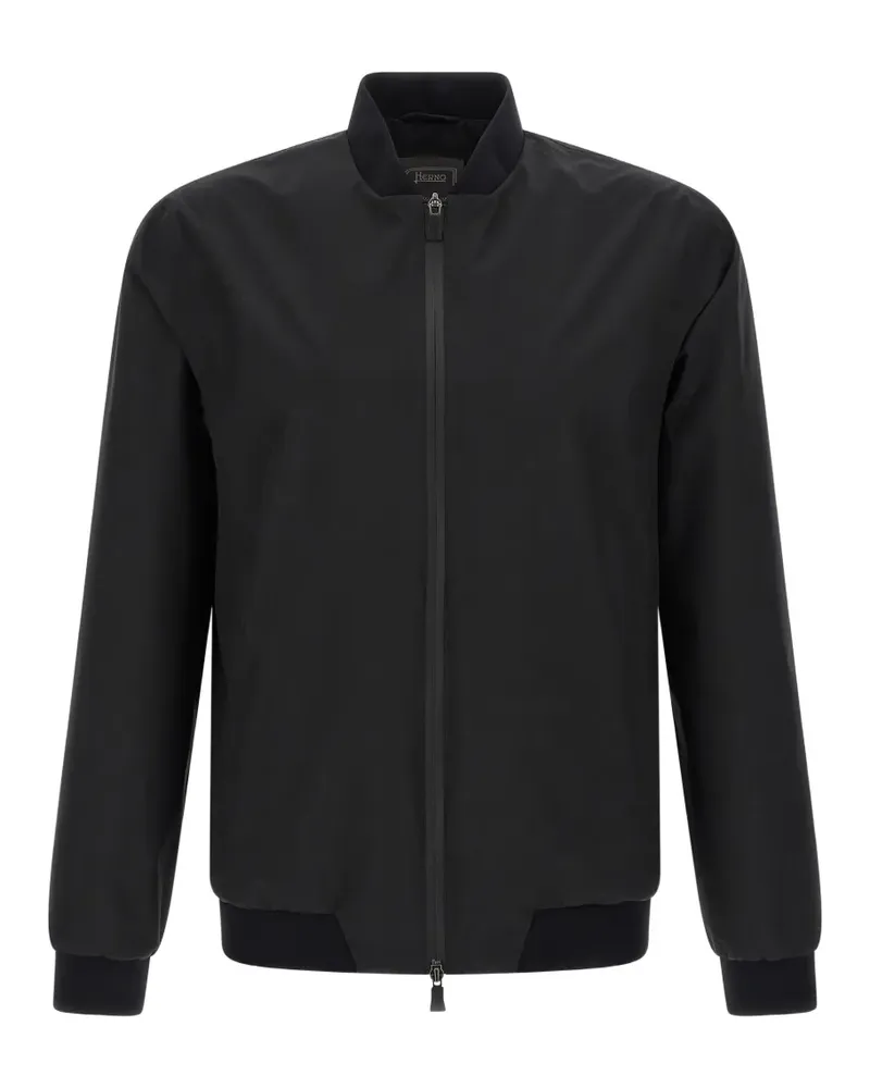 Herno zip-up bomber jacket - Schwarz Schwarz