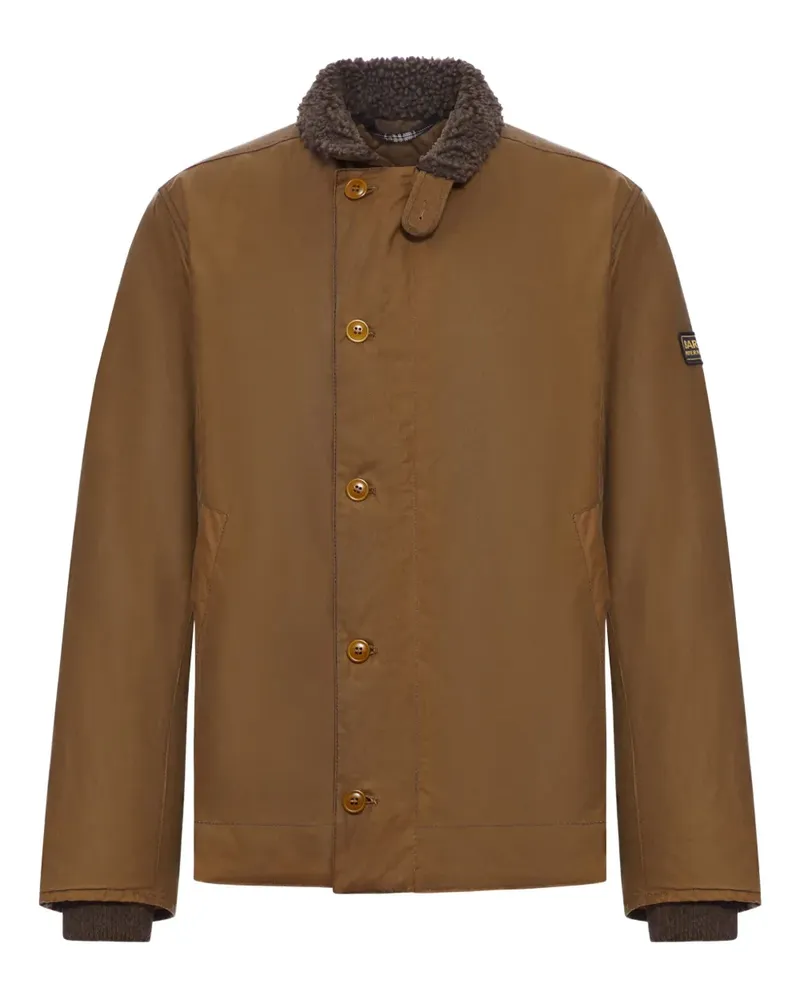 Barbour Jacke mit Reverskragen - Braun Braun