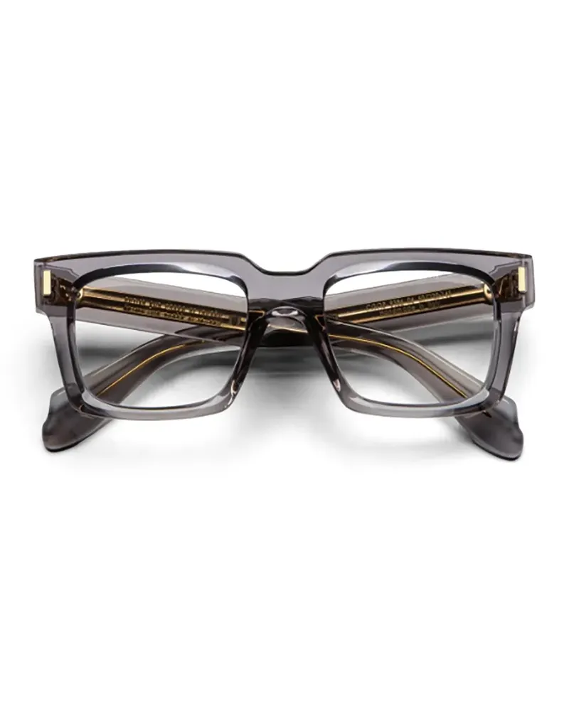 Cutler and Gross Brille mit eckigem Gestell - Grau Grau