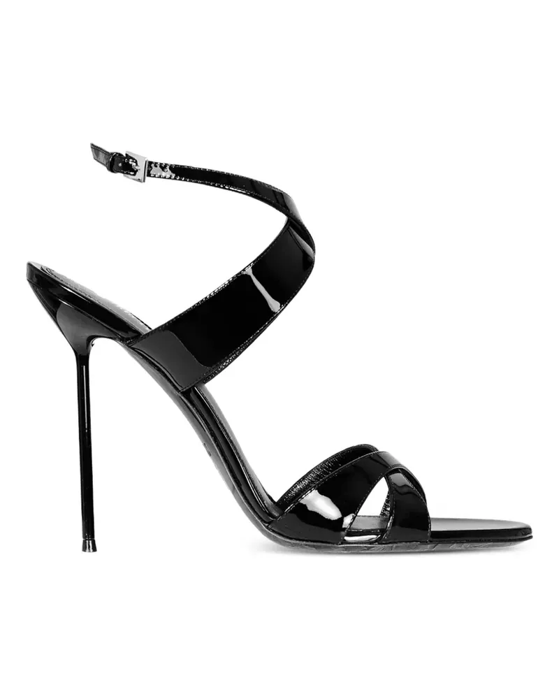 Paris Texas Lidia Sandalen aus Lackleder - Schwarz Schwarz