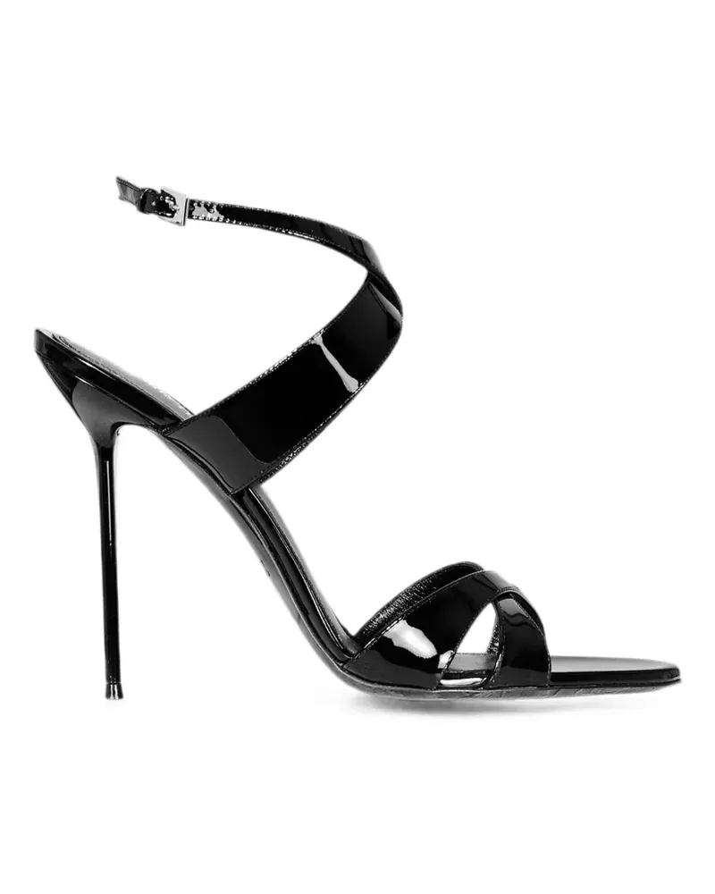 Paris Texas Lidia patent-leather sandals - Schwarz Schwarz