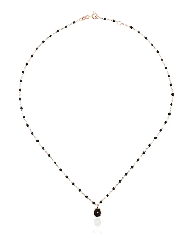 Gigi Clozeau 18kt Rotgoldarmband mit Diamanten - Schwarz Schwarz