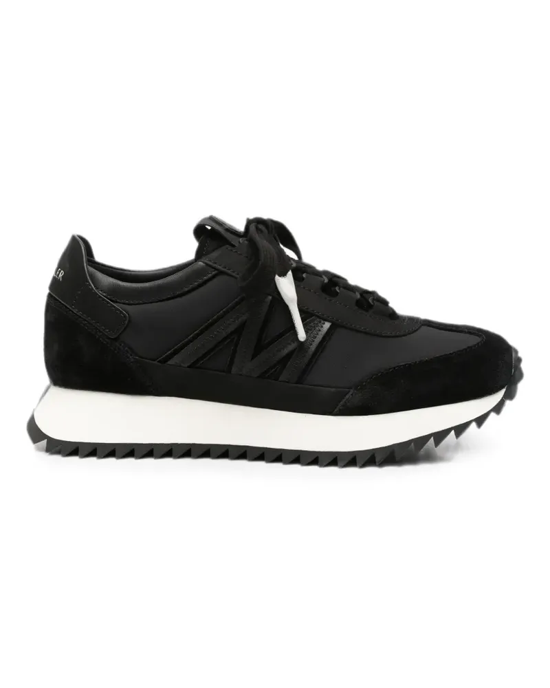 Moncler Pacey2 suede-panelled ridged-sole sneakers - Schwarz Schwarz