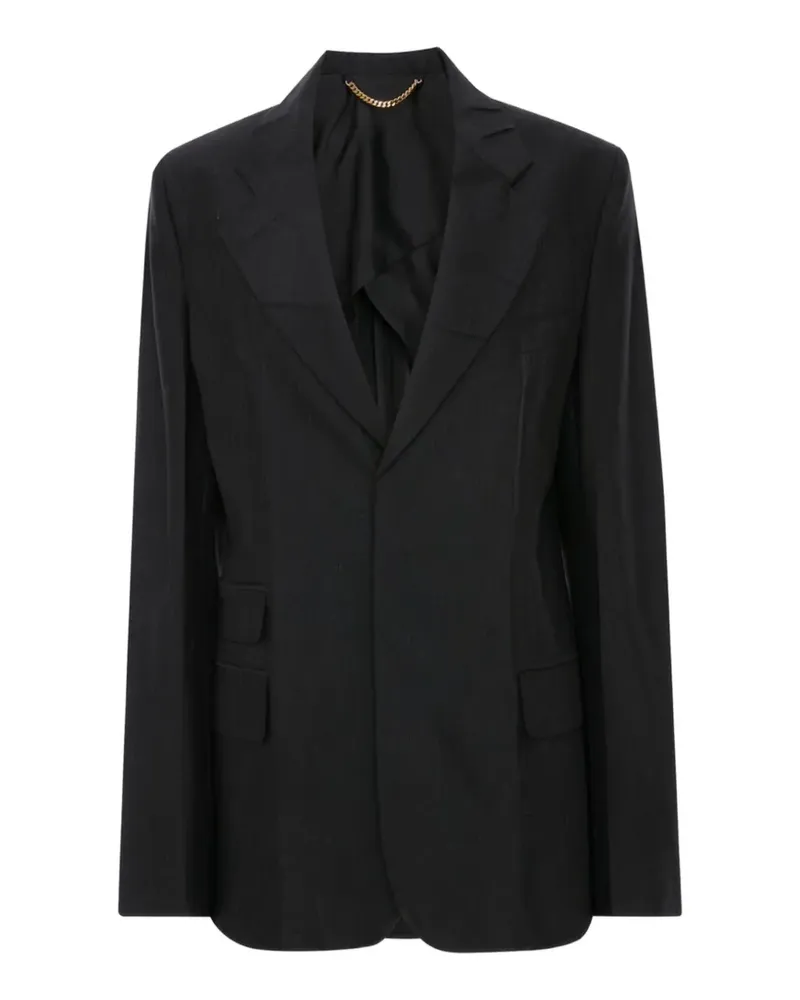 Victoria Beckham single-breasted blazer - Schwarz Schwarz