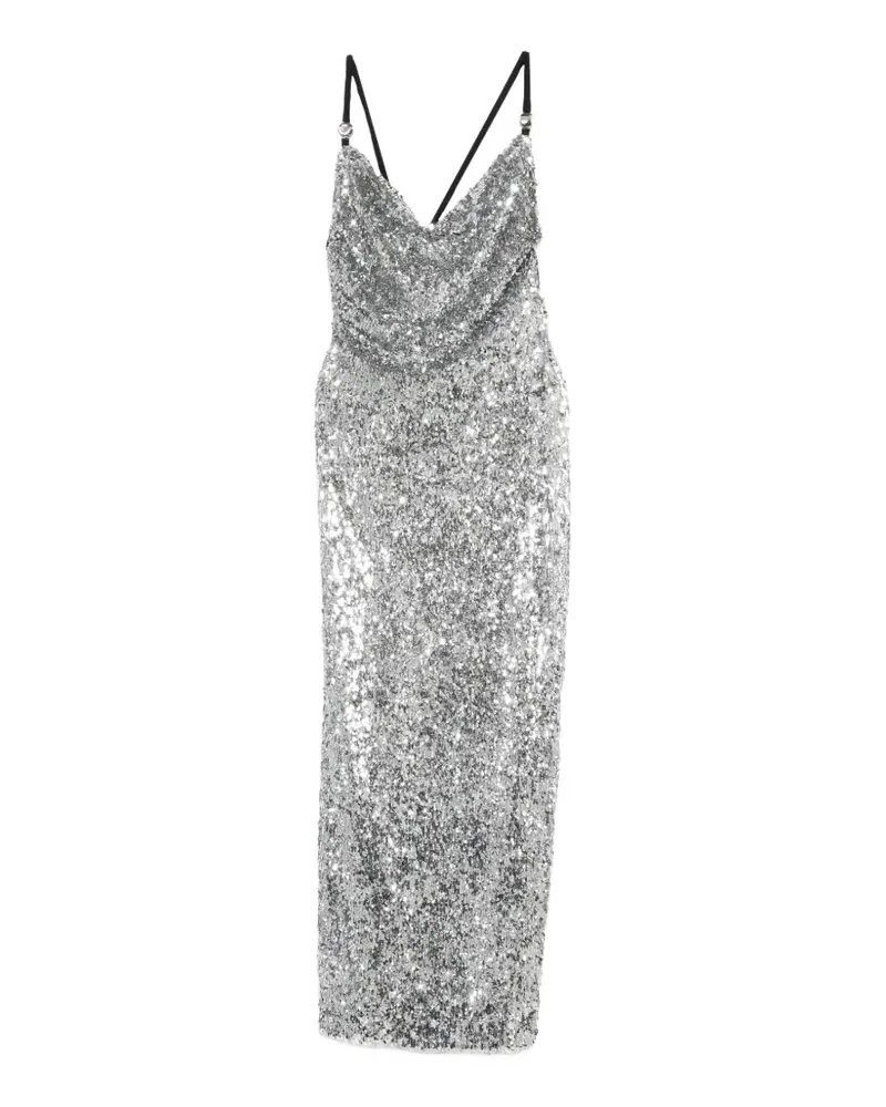 COPERNI sequin-embellished maxi dress - Silber Silber