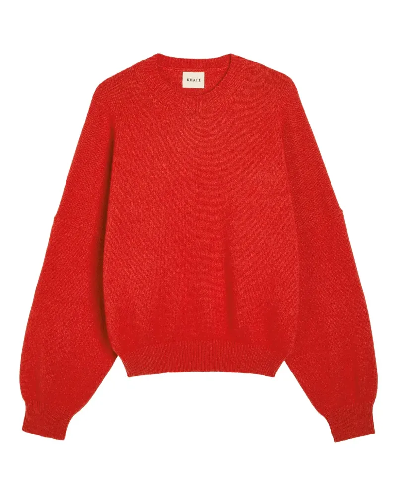 KHAITE crew-neck sweater - Rot Rot