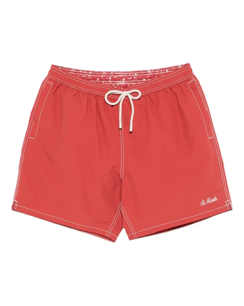 MC2 Saint Barth drawstring-waist swim shorts - Rot Rot