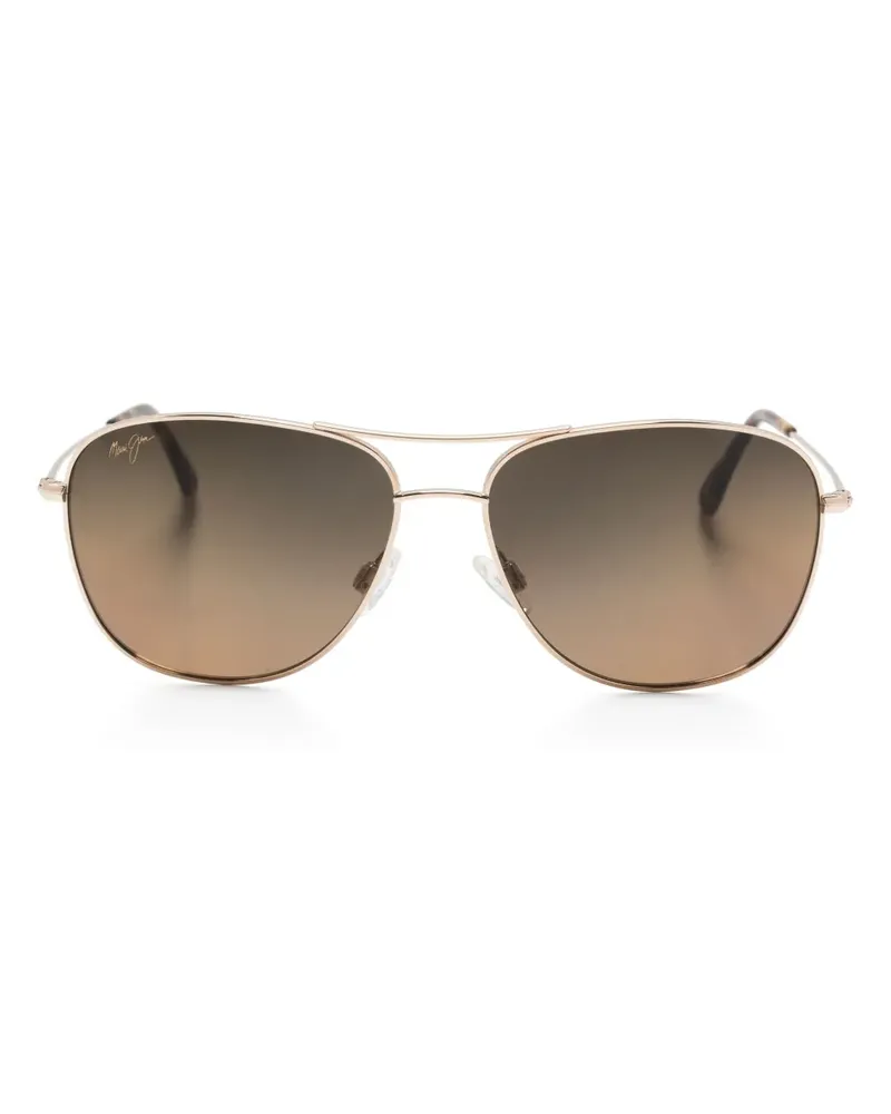 Maui Jim Getönte Pilotenbrille - Braun Braun