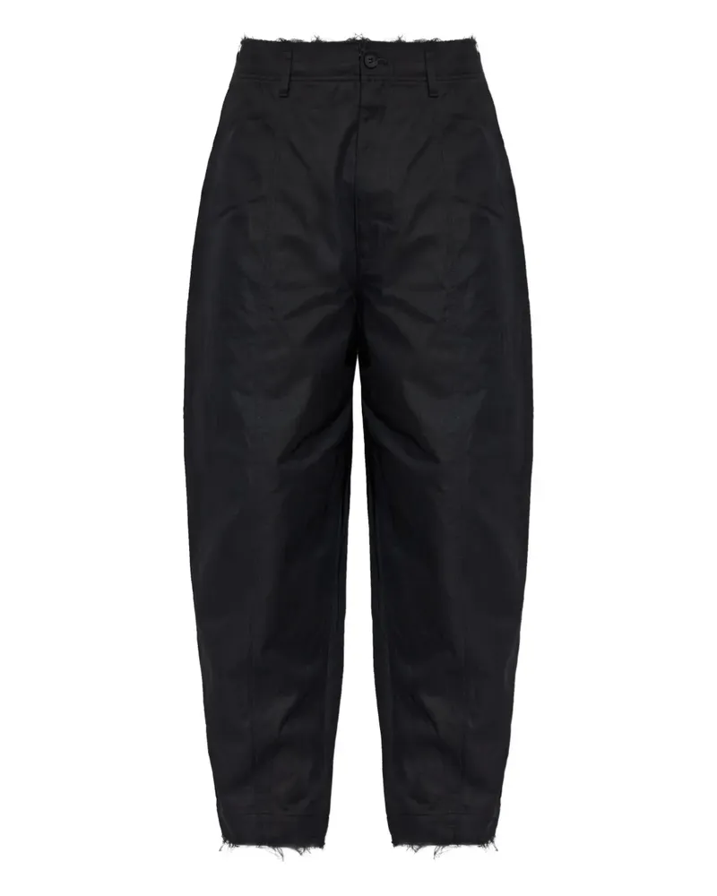 Comme des Garçons Ungesäumte Jeans - Schwarz Schwarz