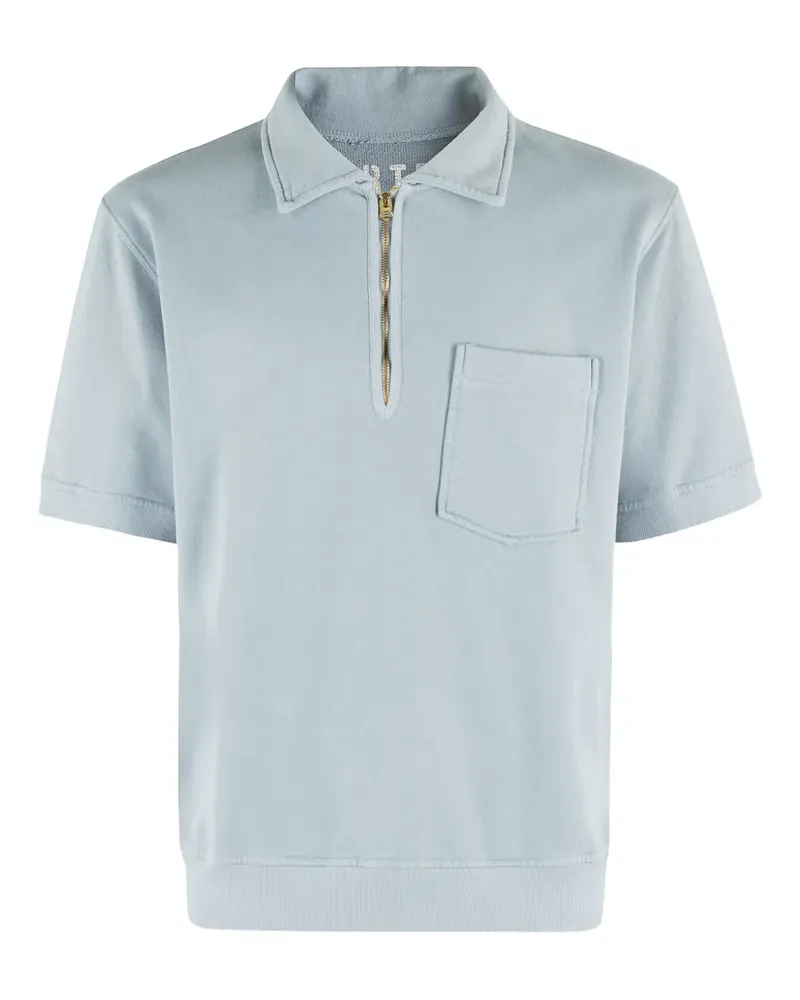 Fortela Poloshirt mit Reißverschluss - Grau Grau