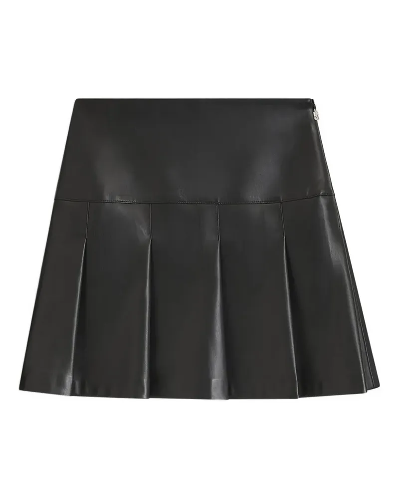 HUGO BOSS pleated mini skirt - Schwarz Schwarz