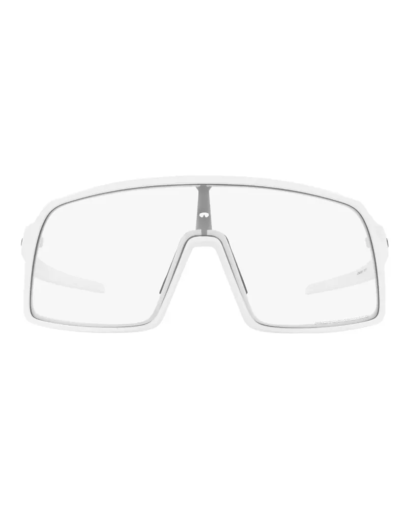 Oakley Sutro Shield-Sonnenbrille - Weiß Weiß