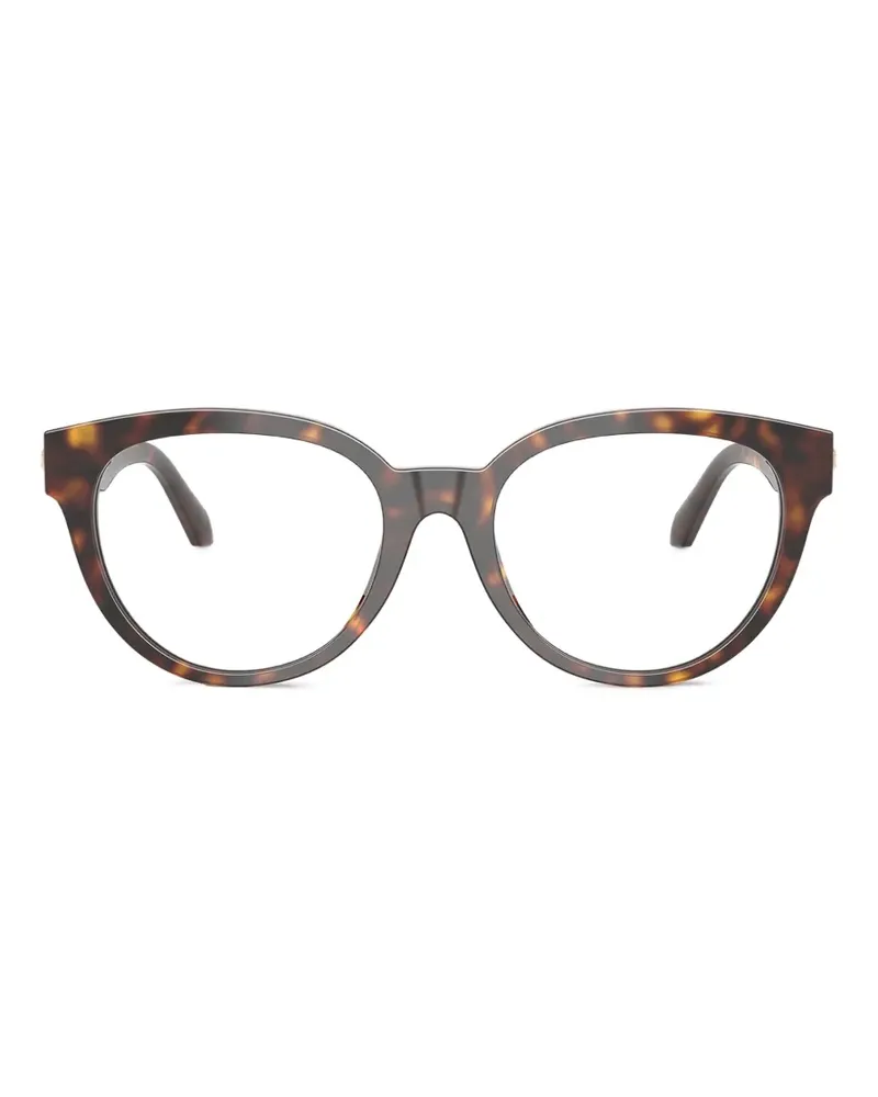 Versace Medusa Head-embossed glasses - Braun Braun