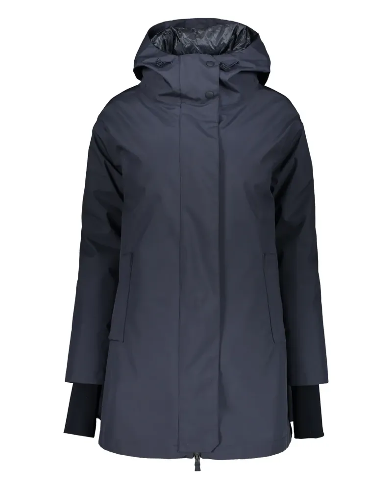 Herno hooded zip jacket - Blau Blau