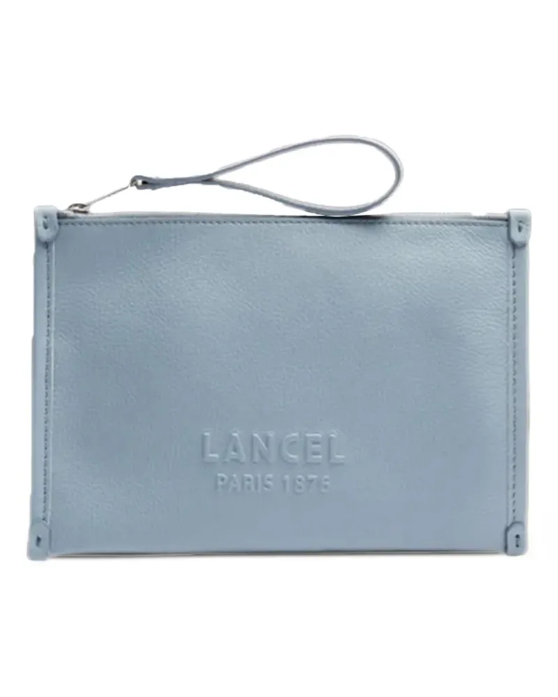 Lancel Jour Clutch mit Logo-Prägung - Blau Blau