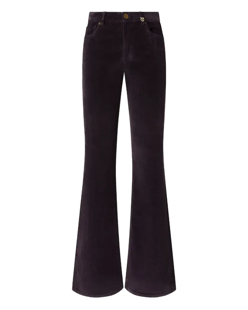 Pinko corduroy flare jeans - Violett Violett