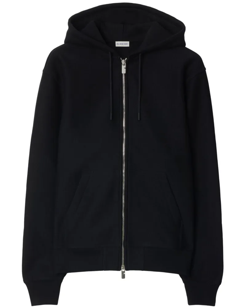 Burberry Kapuzenjacke mit Logo - Grau Grau