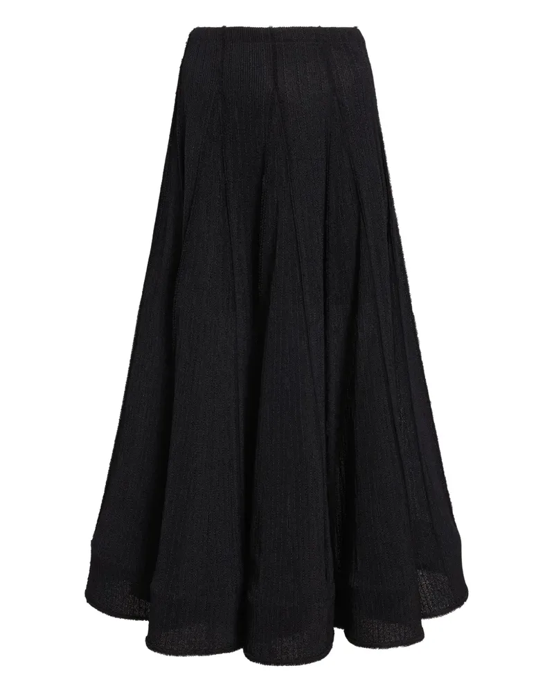 Proenza Schouler Tavia Maxirock - Schwarz Schwarz
