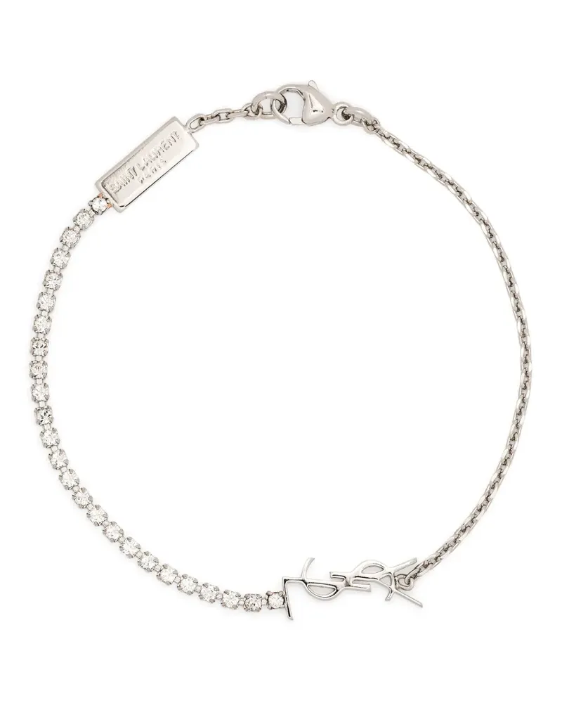 Saint Laurent Armband mit Cassandre-Anhänger - Silber Silber
