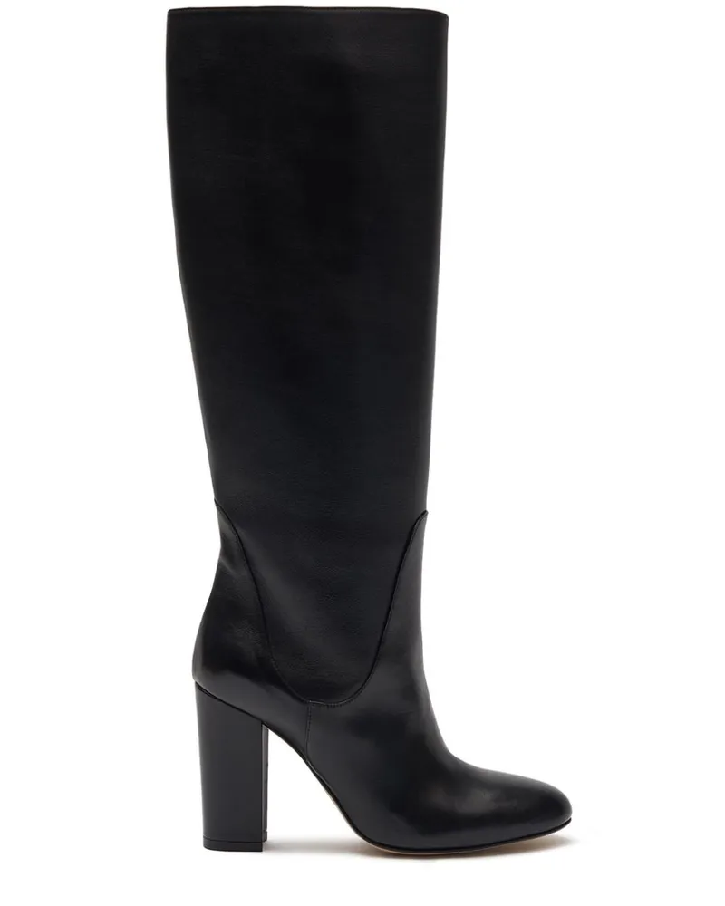 Scarosso Jessy Stiefel 100mm - Schwarz Schwarz