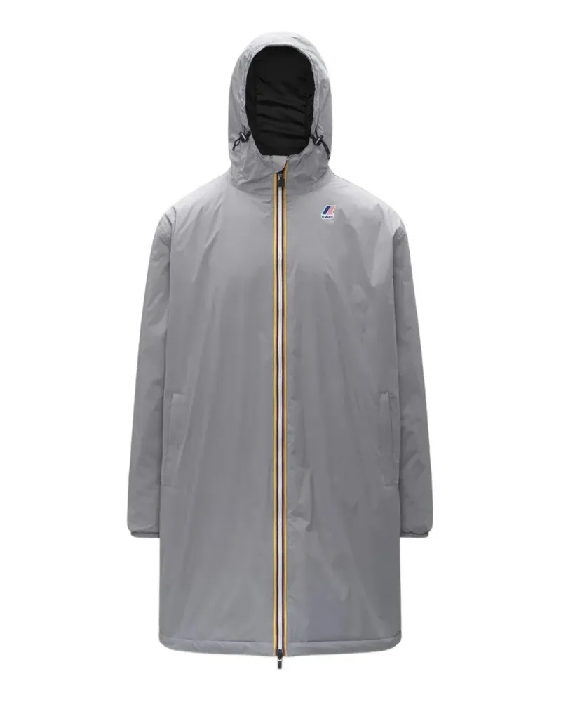K-Way Le Vrai 4.0 Eiffel East coat - Grau Grau