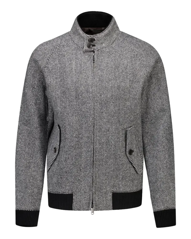 Baracuta G9 herringbone jacket - Grau Grau
