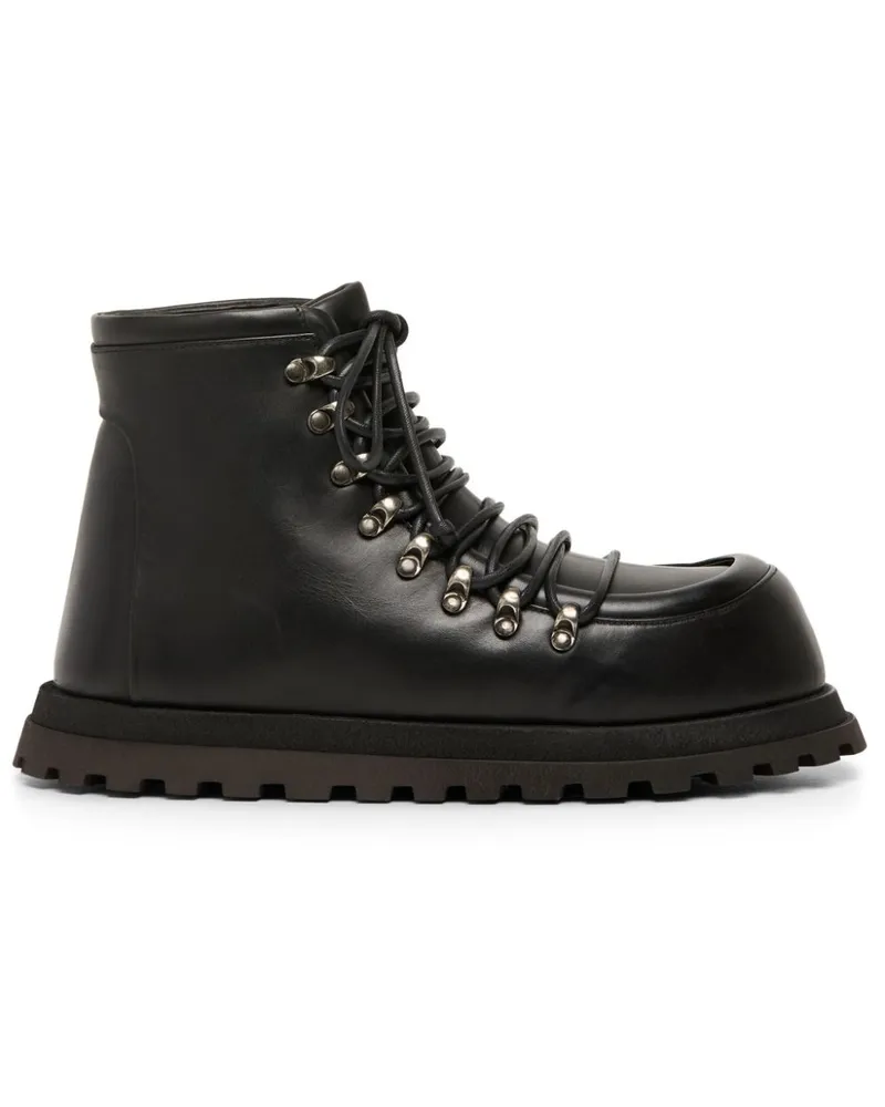 Marsèll Stiefel mit dicker Sohle - Schwarz Schwarz
