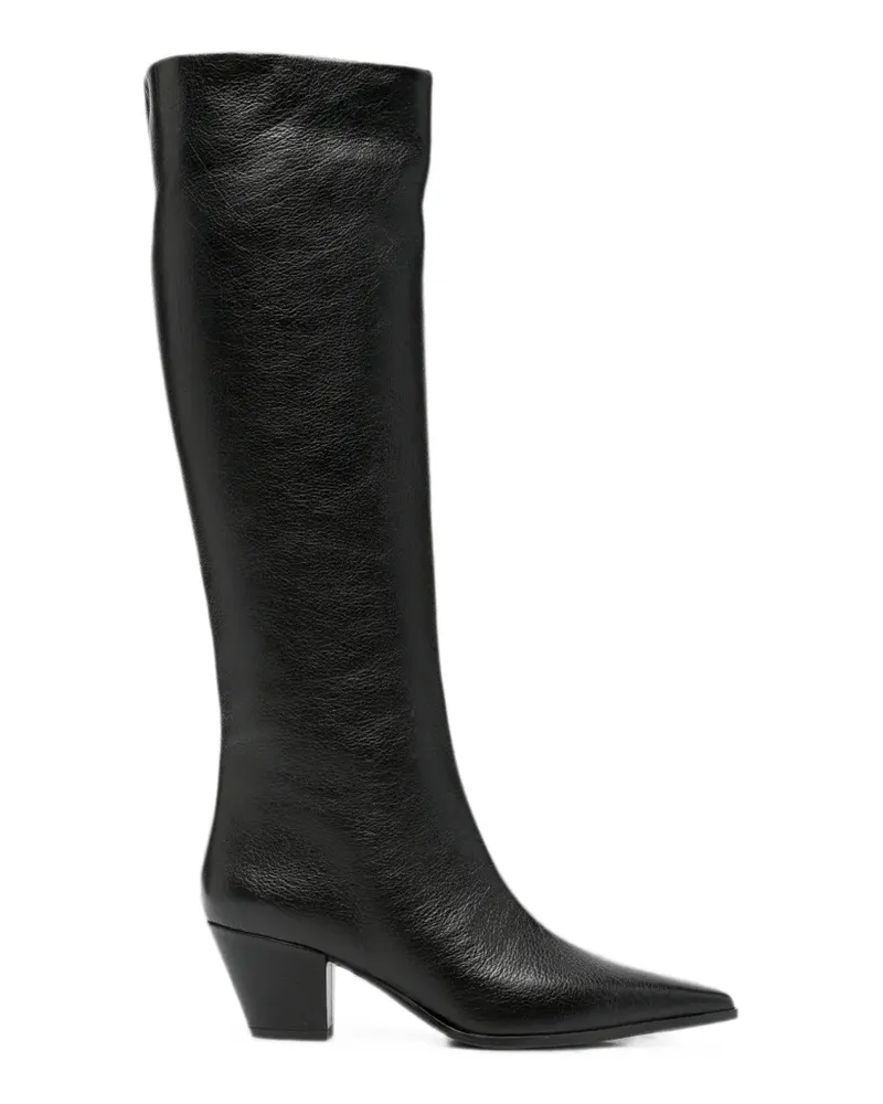 FESTA Milano Fredine point-toe knee-high boots - Schwarz Schwarz