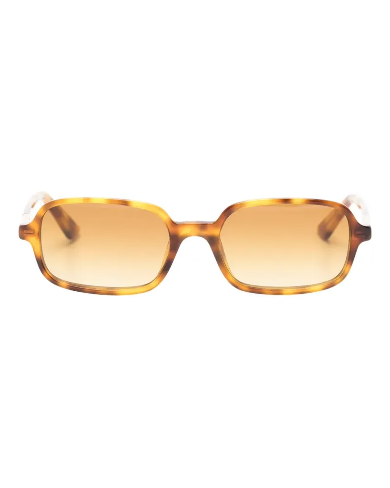 Chloé Sonnenbrille mit eckiger Form - Braun Braun