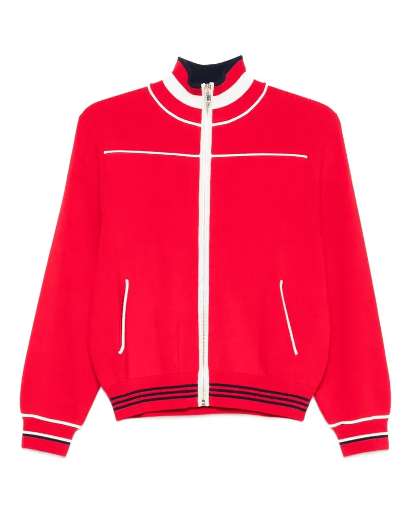 Maje Cardigan mit Reißverschluss - Rot Rot
