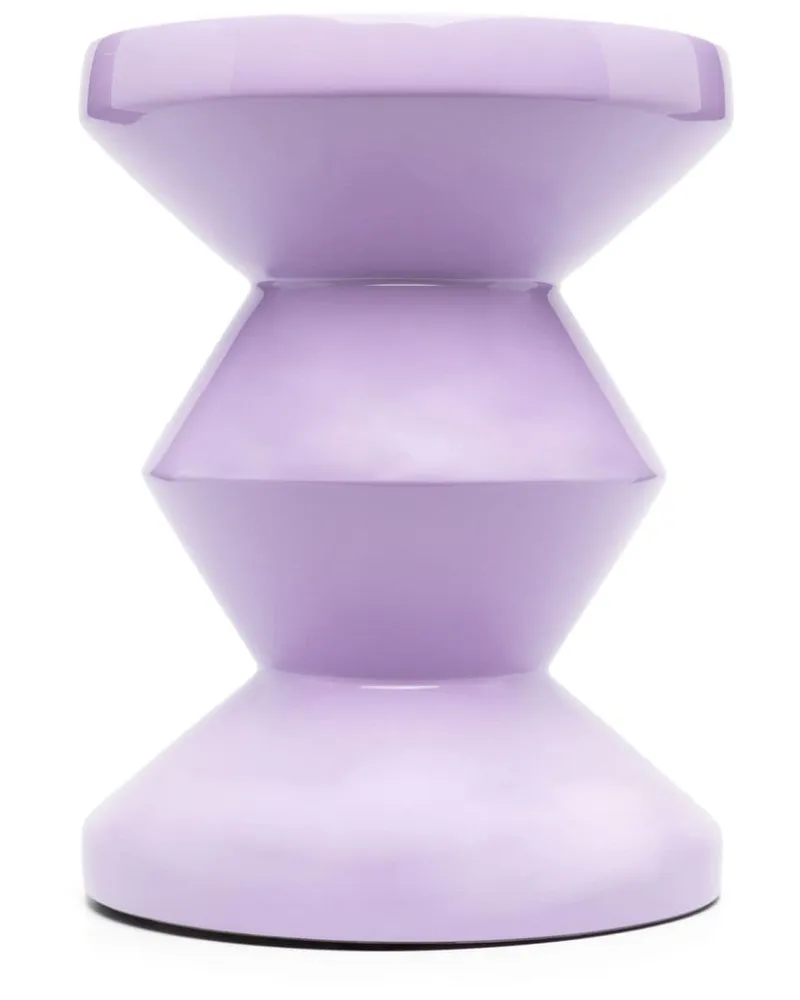 POLSPOTTEN Zig Zag Hocker Violett