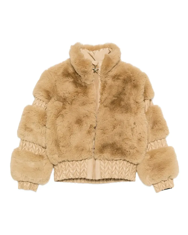 GOLDBERGH Furry Skijacke mit Reißverschluss - Braun Braun