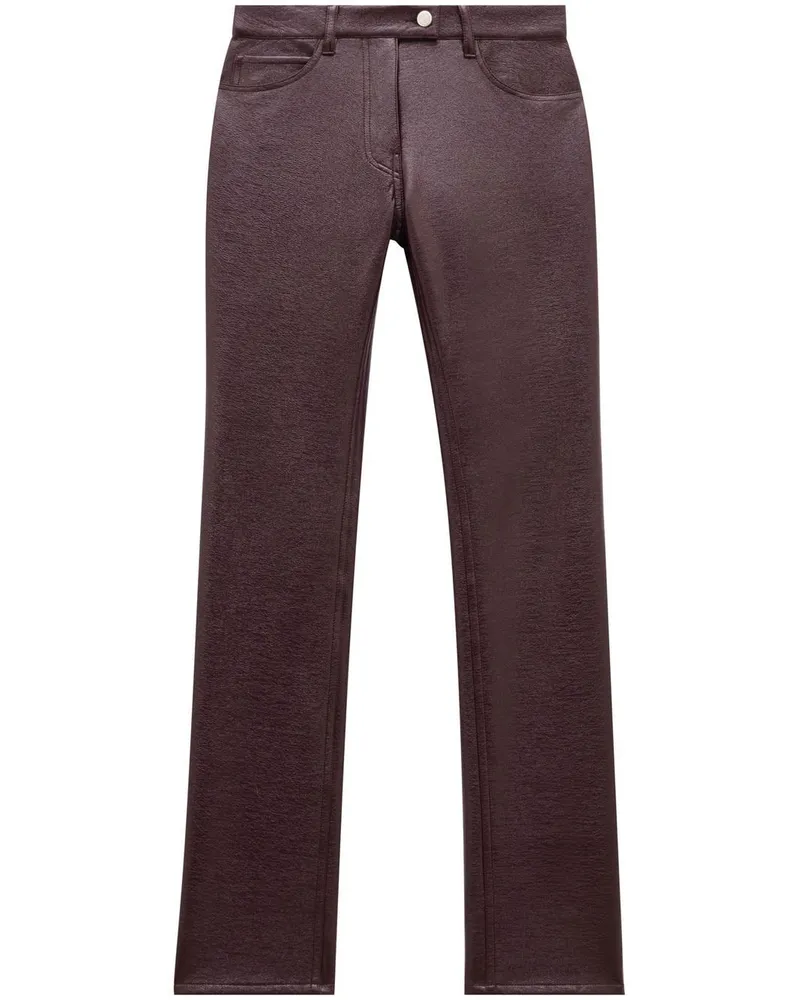 Courrèges Re-Edition Vinyl-Hose - Braun Braun