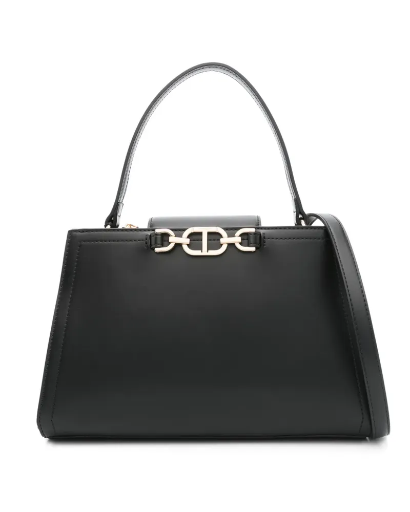 Twin-Set First Class Tote Bag - Schwarz Schwarz
