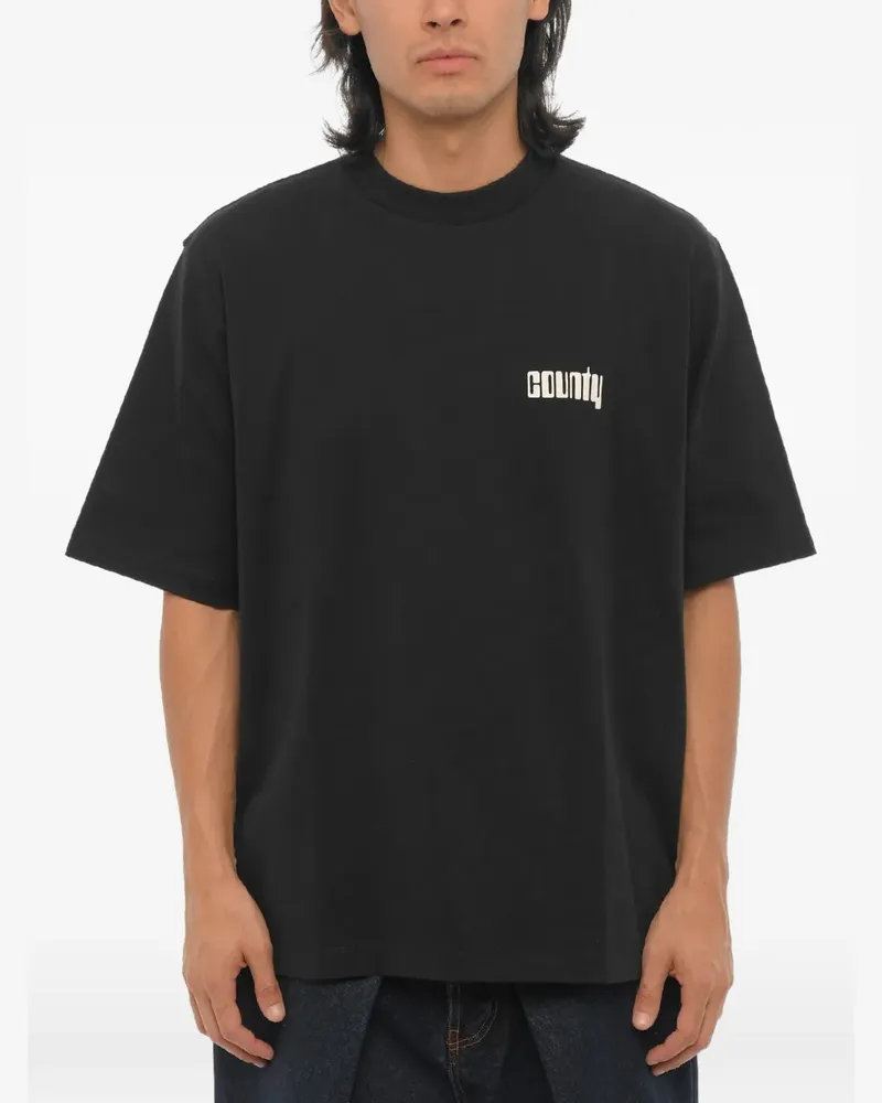 Marcelo Burlon | County of Milan T-Shirt mit Print - Schwarz Schwarz