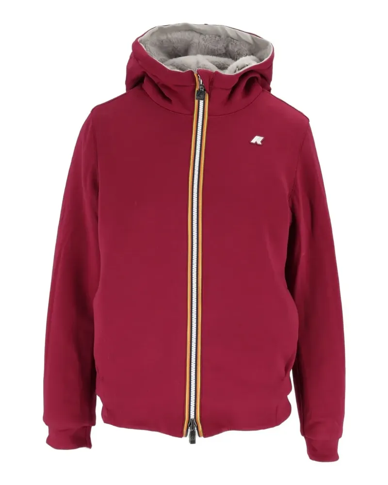 K-Way Wendbare Deva Jacke - Rot Rot