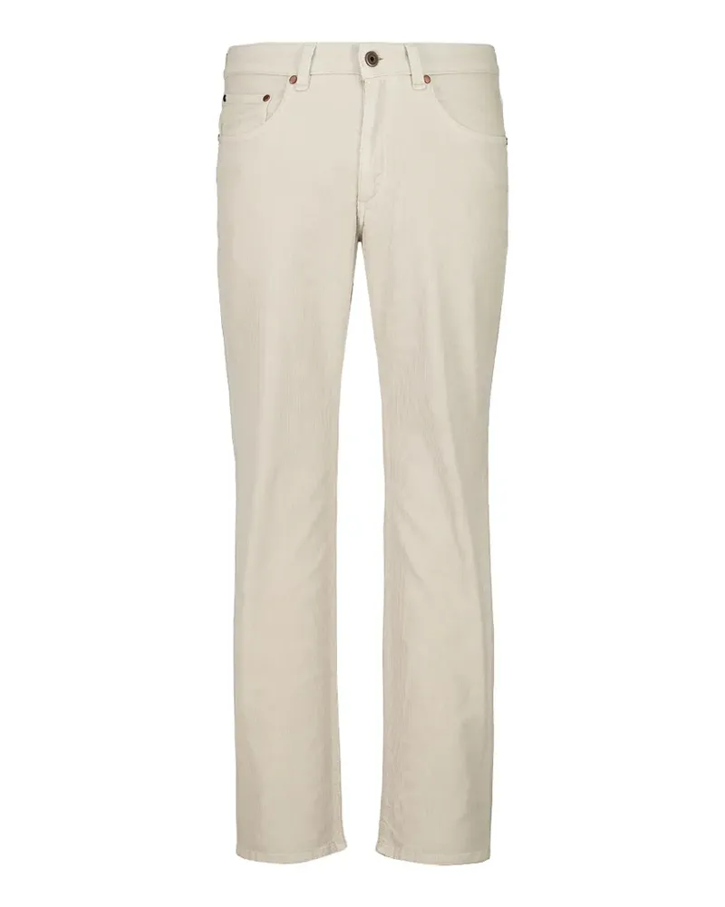 Boglioli corduroy straight-leg trousers - Nude Nude