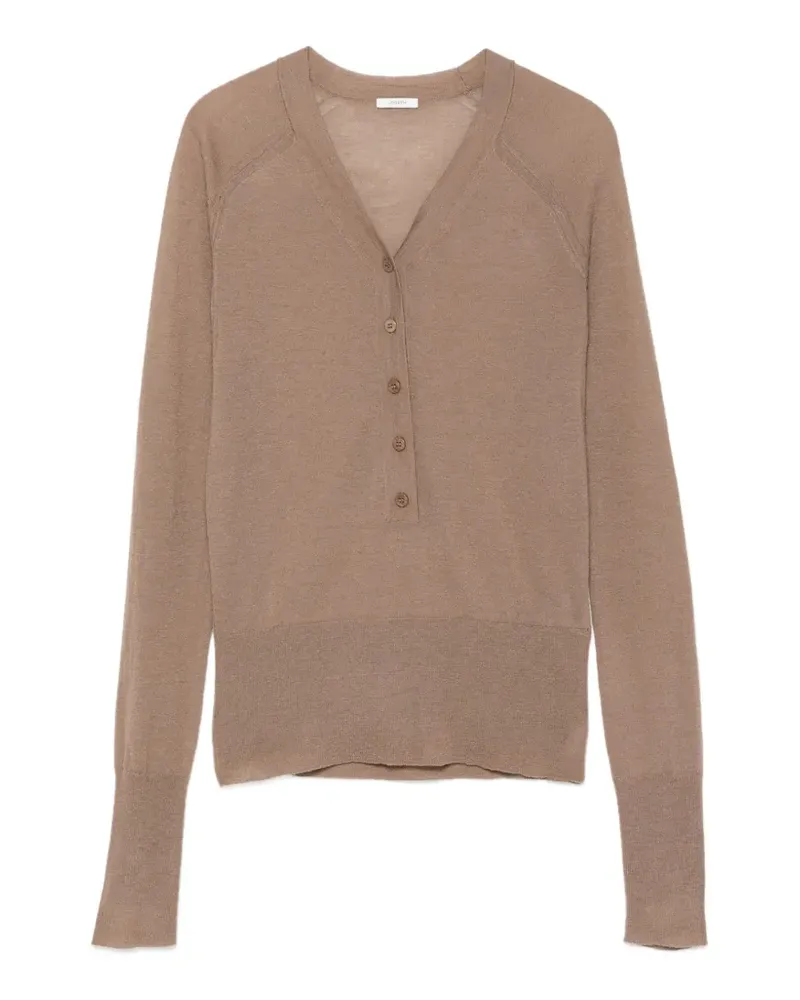 Joseph Fein gestrickter Cardigan - Nude Nude