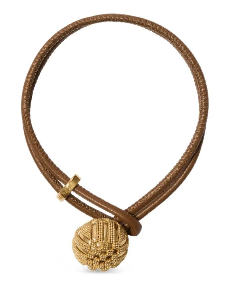 Burberry Armband mit Schiebeverschluss - Braun Braun