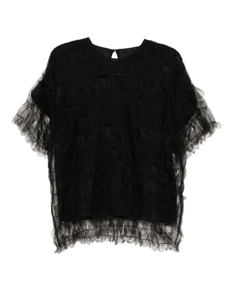 JNBY Kurzärmeliges T-Shirt - Schwarz Schwarz