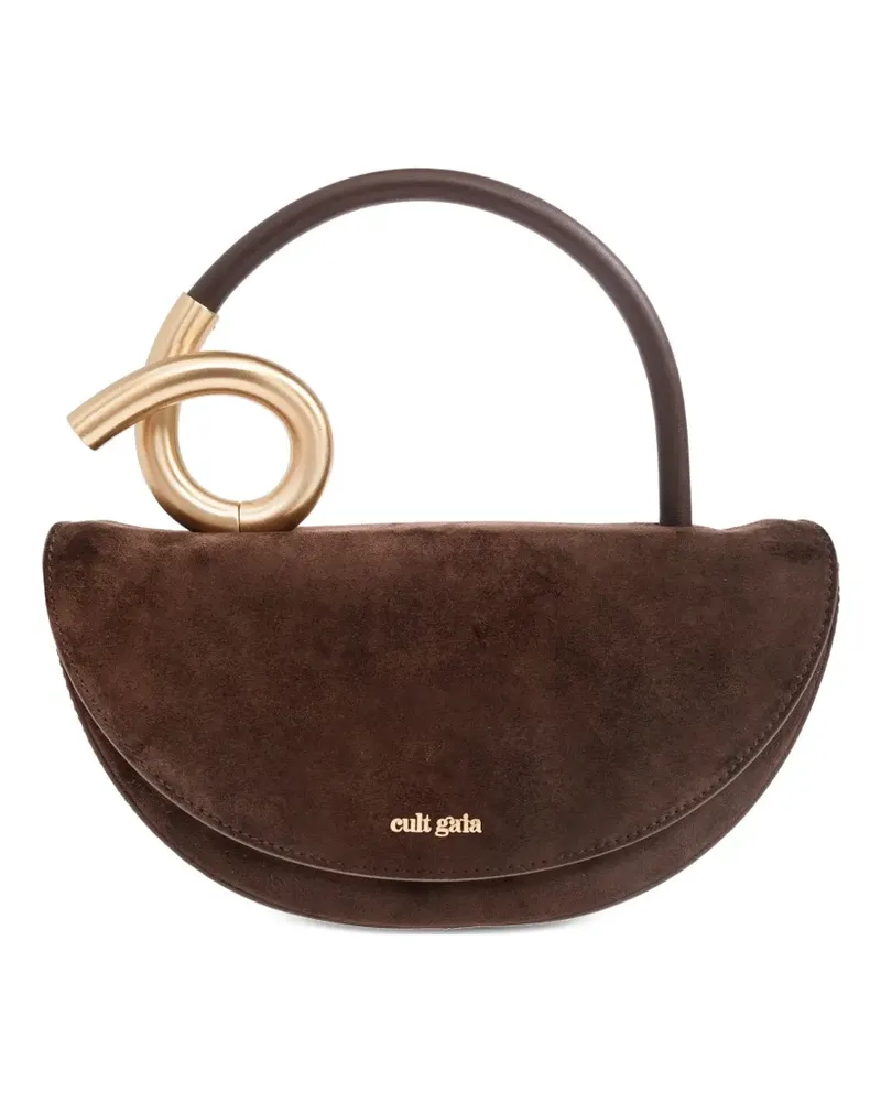 Cult Gaia Azariah suede mini bag - Braun Braun