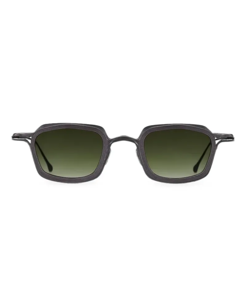 RIGARDS x The Viridi Anne geometric-frame sunglasses - Grau Grau