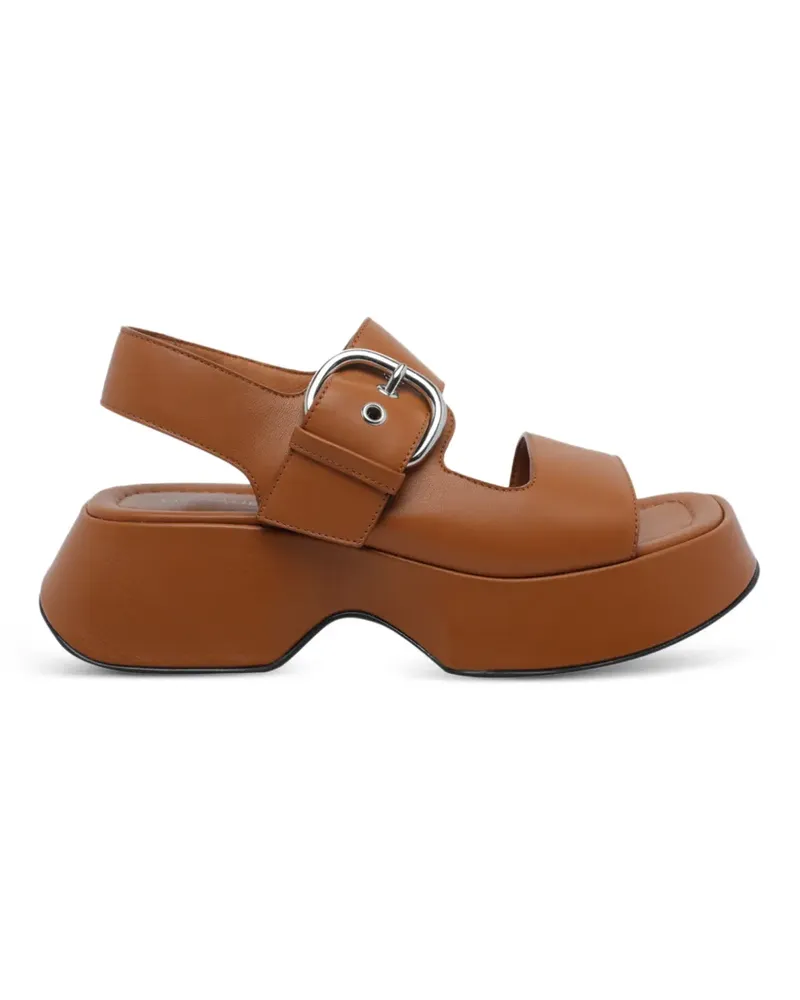 Vic Matié Thelma Sensory leather sandals - Braun Braun