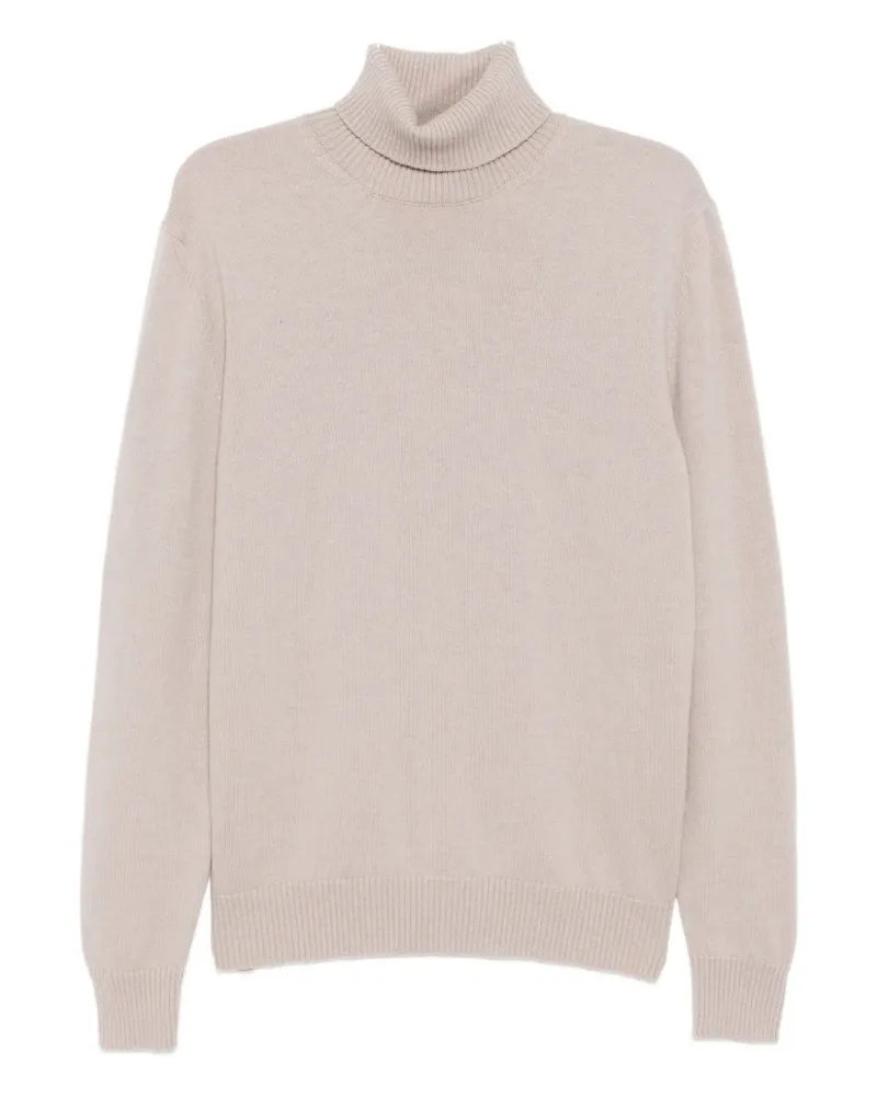LARDINI Klassischer Pullover - Nude Nude