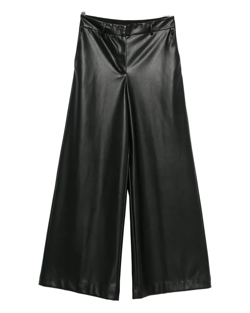 NUDE belt-loops pants - Schwarz Schwarz