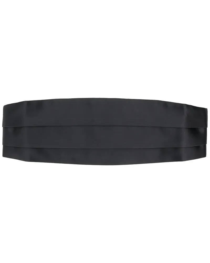 Tom Ford Kummerbund aus Seide - Schwarz Schwarz