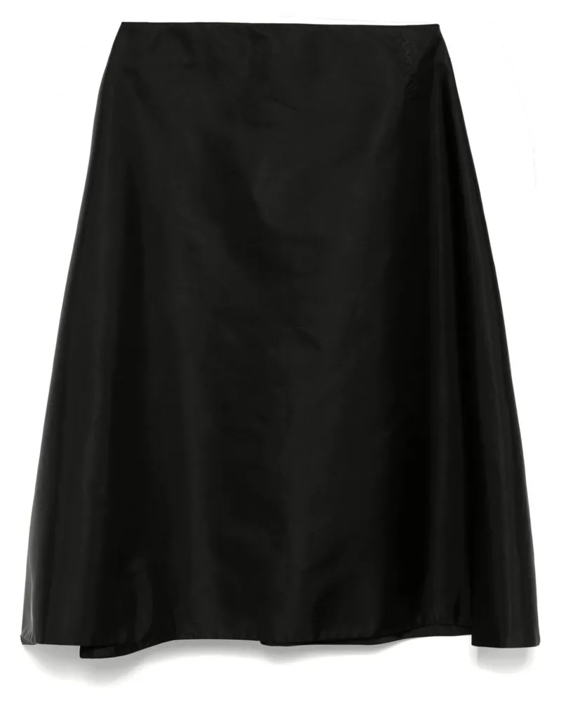 Marni Midirock in A-Linie - Schwarz Schwarz