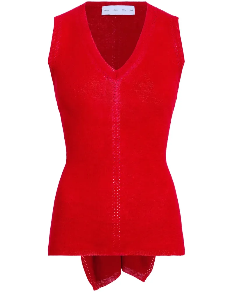 Proenza Schouler Heyde Strickoberteil - Rot Rot