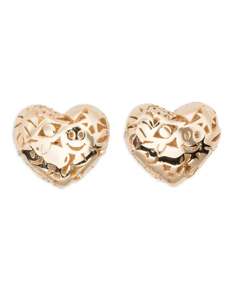 Sydney Evan 14K yellow gold Heart earrings Gold